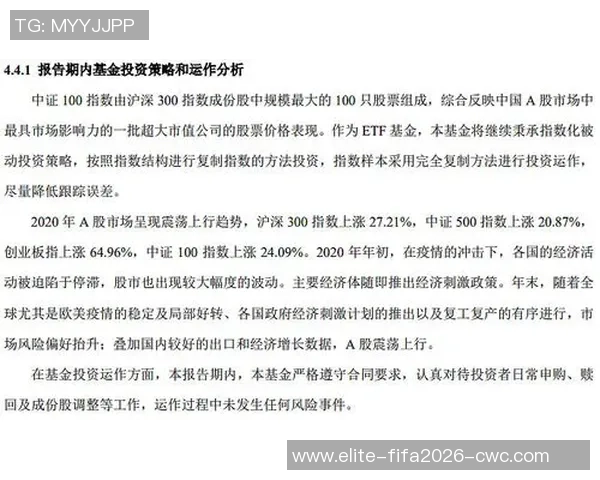 足球即时指数型基金的投资策略与市场前景分析探讨